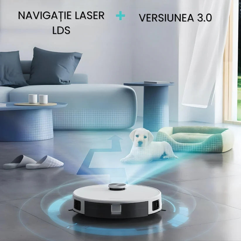 Inteligentný robotický vysávač 3 v 1 CleanPro™